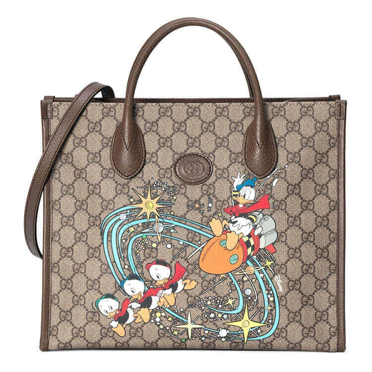 Trendsetting Disney x Gucci Donald Duck Tote Bag 1179