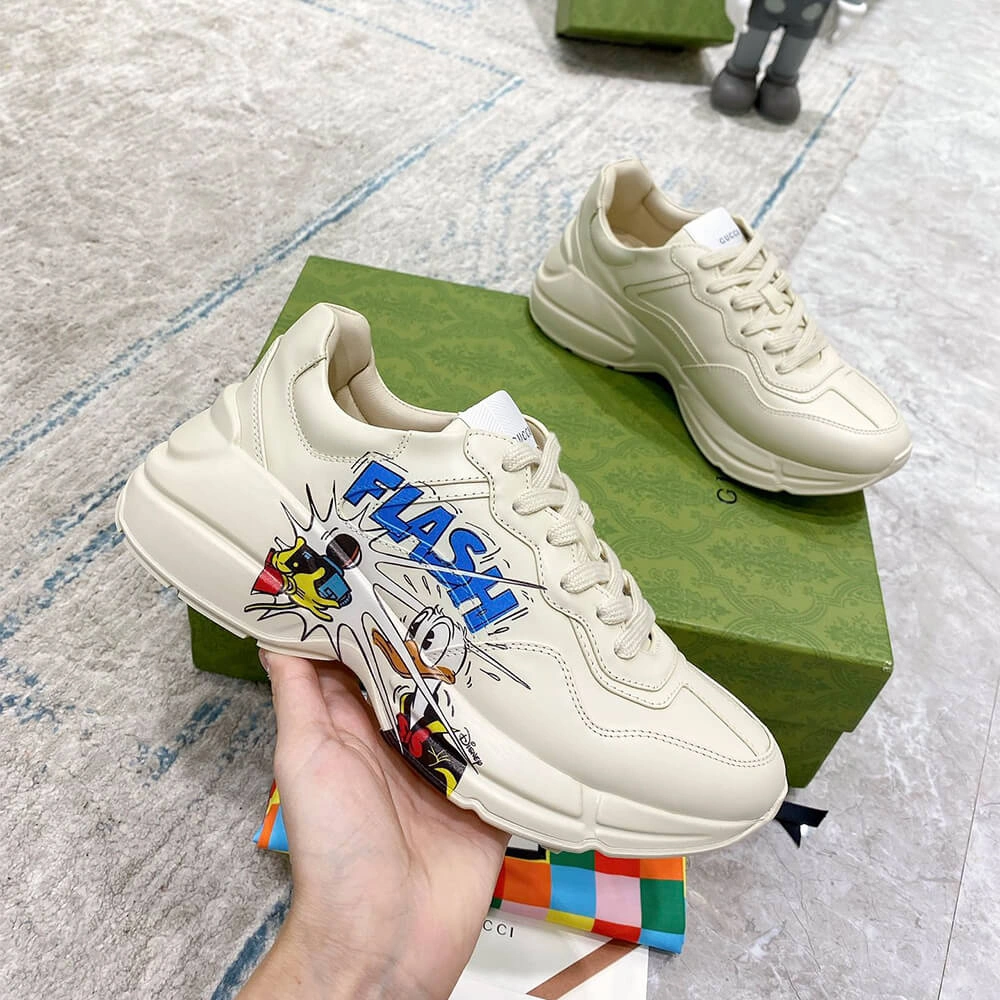 Disney x Gucci Rhyton ‘Donald Duck’ Sneaker Refined 3293