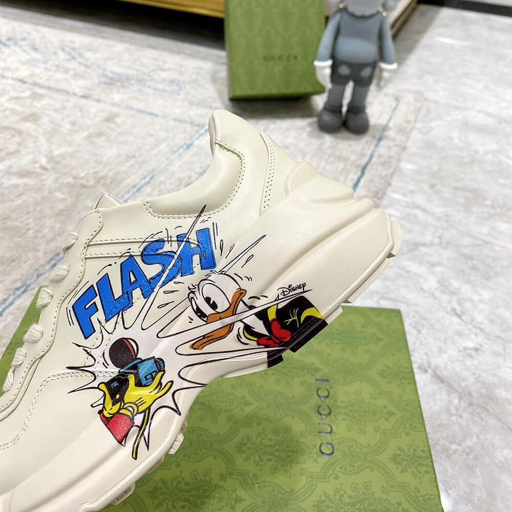 Disney x Gucci Rhyton ‘Donald Duck’ Sneaker Refined 3293