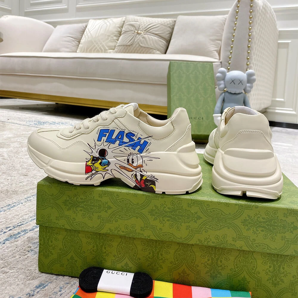 Disney x Gucci Rhyton ‘Donald Duck’ Sneaker Refined 3293