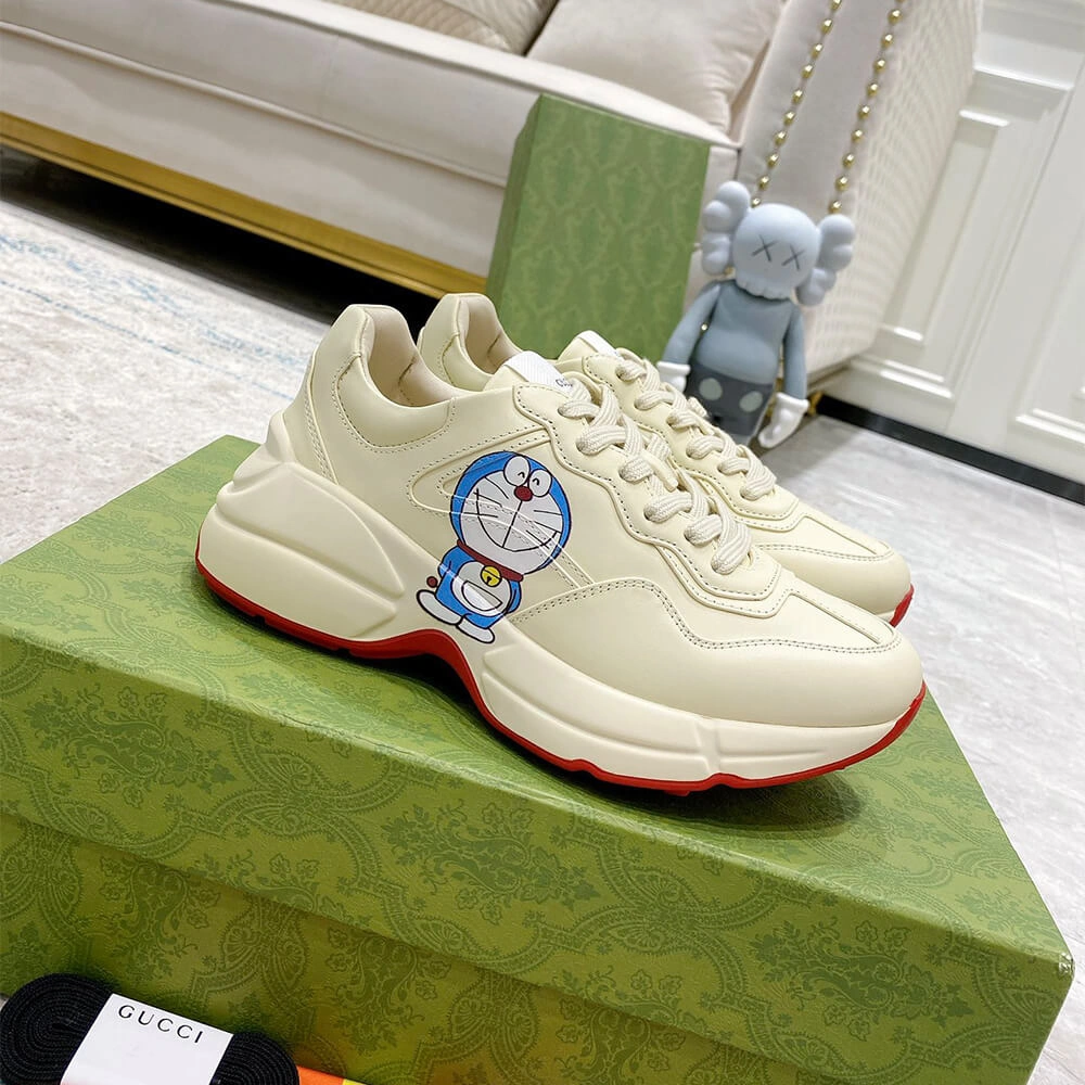Versatile Doraemon x Gucci Rhyton Sneaker 3256