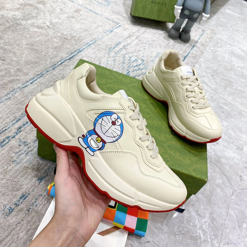 Versatile Doraemon x Gucci Rhyton Sneaker 3256