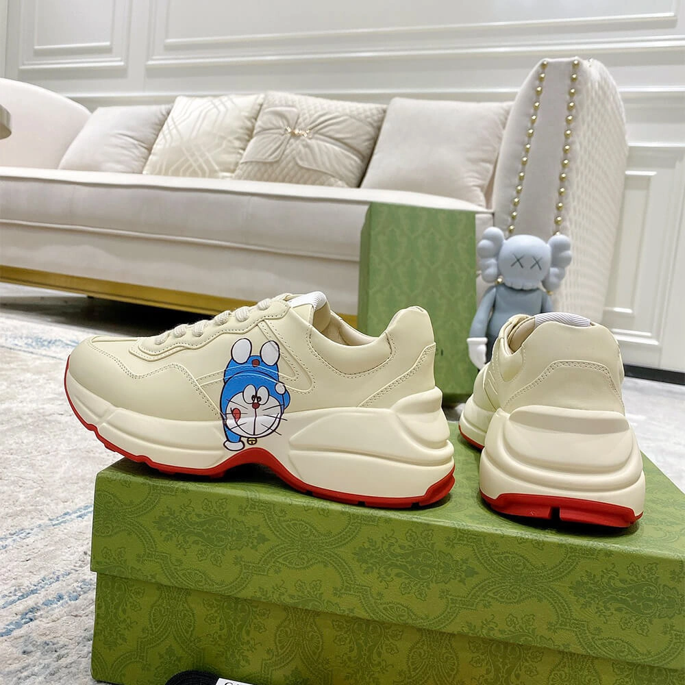 Versatile Doraemon x Gucci Rhyton Sneaker 3256