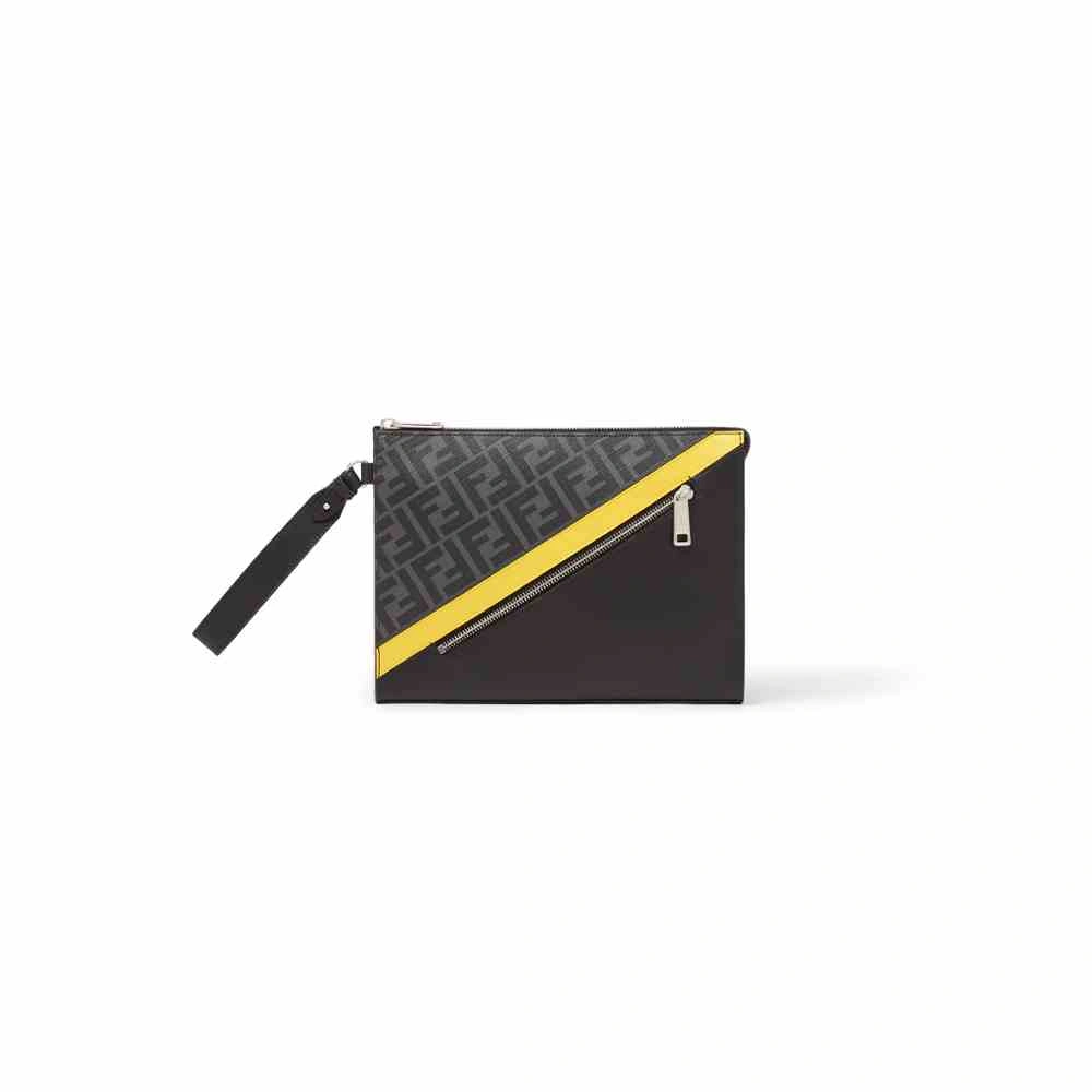 Fendi Diagonal Clutch FashionForward 3064