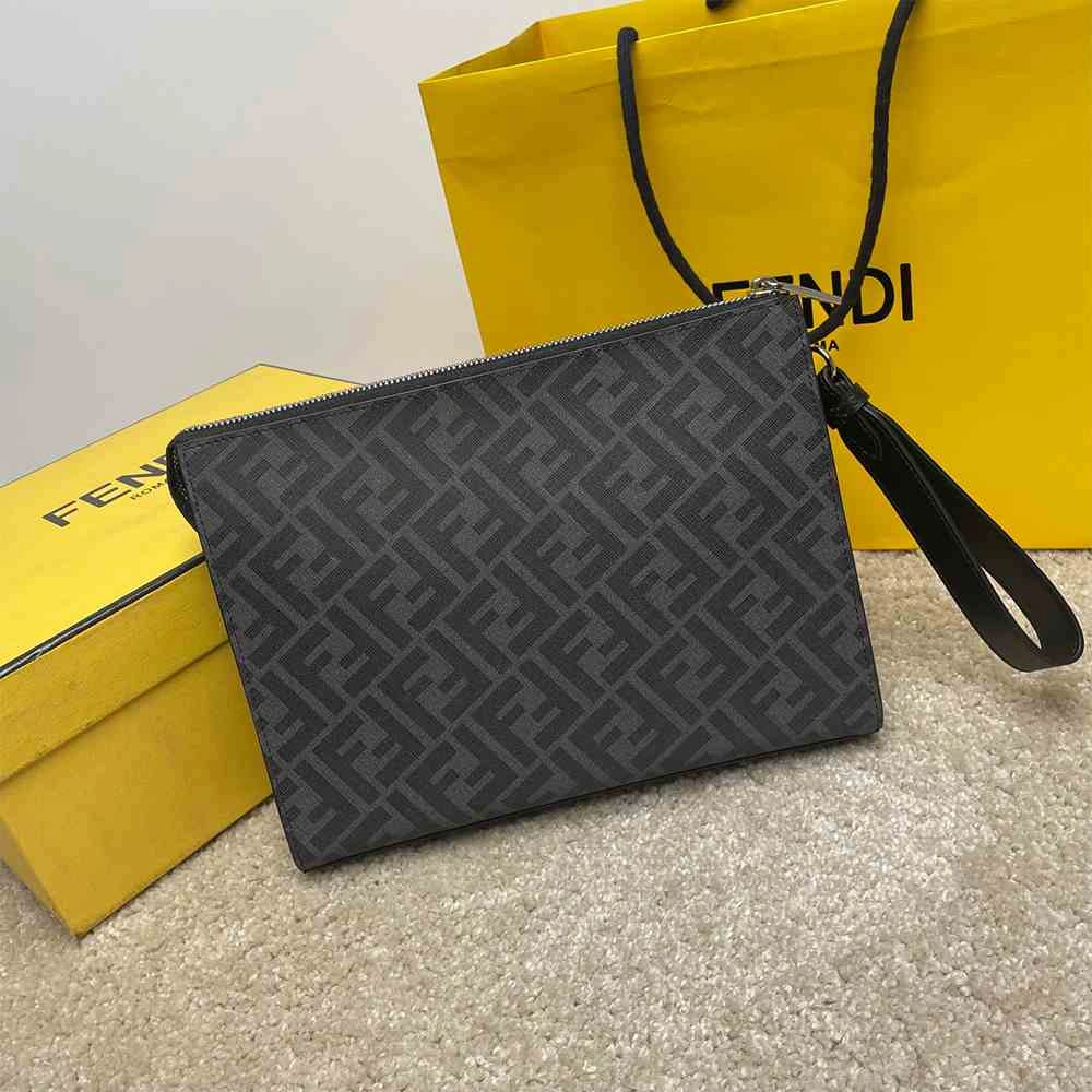 Fendi Diagonal Clutch FashionForward 3064