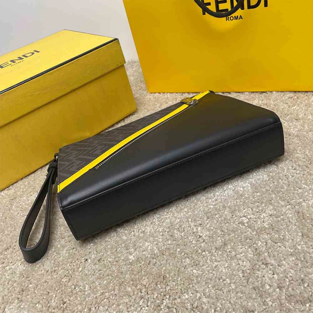 Fendi Diagonal Clutch FashionForward 3064