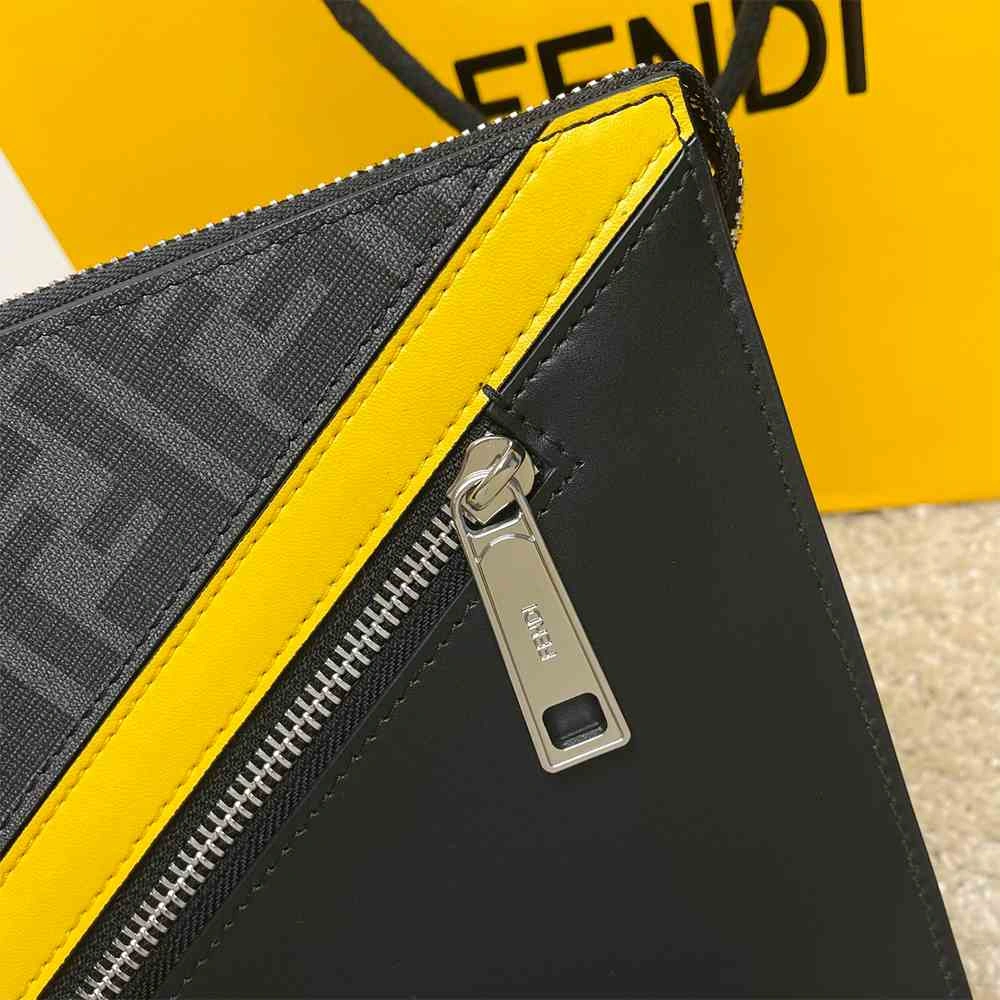 Fendi Diagonal Clutch FashionForward 3064