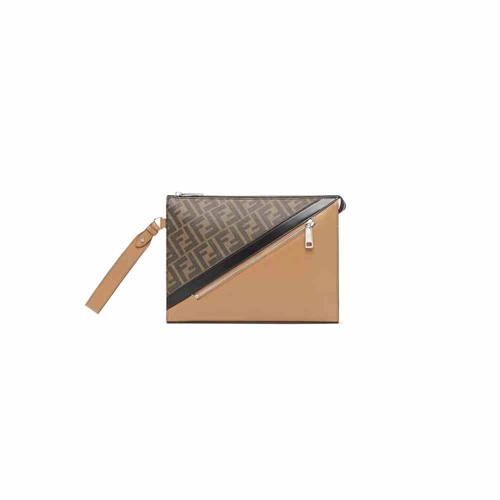 Fendi Diagonal Flat Pouch Affordable 3122