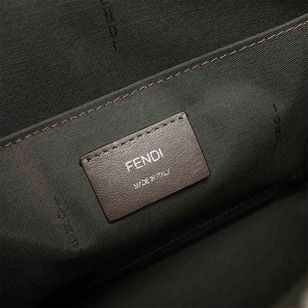Fendi Diagonal Flat Pouch Affordable 3122
