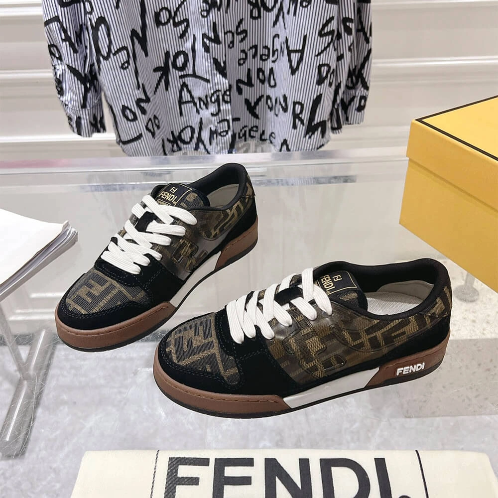 Supportive Fendi Match Sneakers 3432