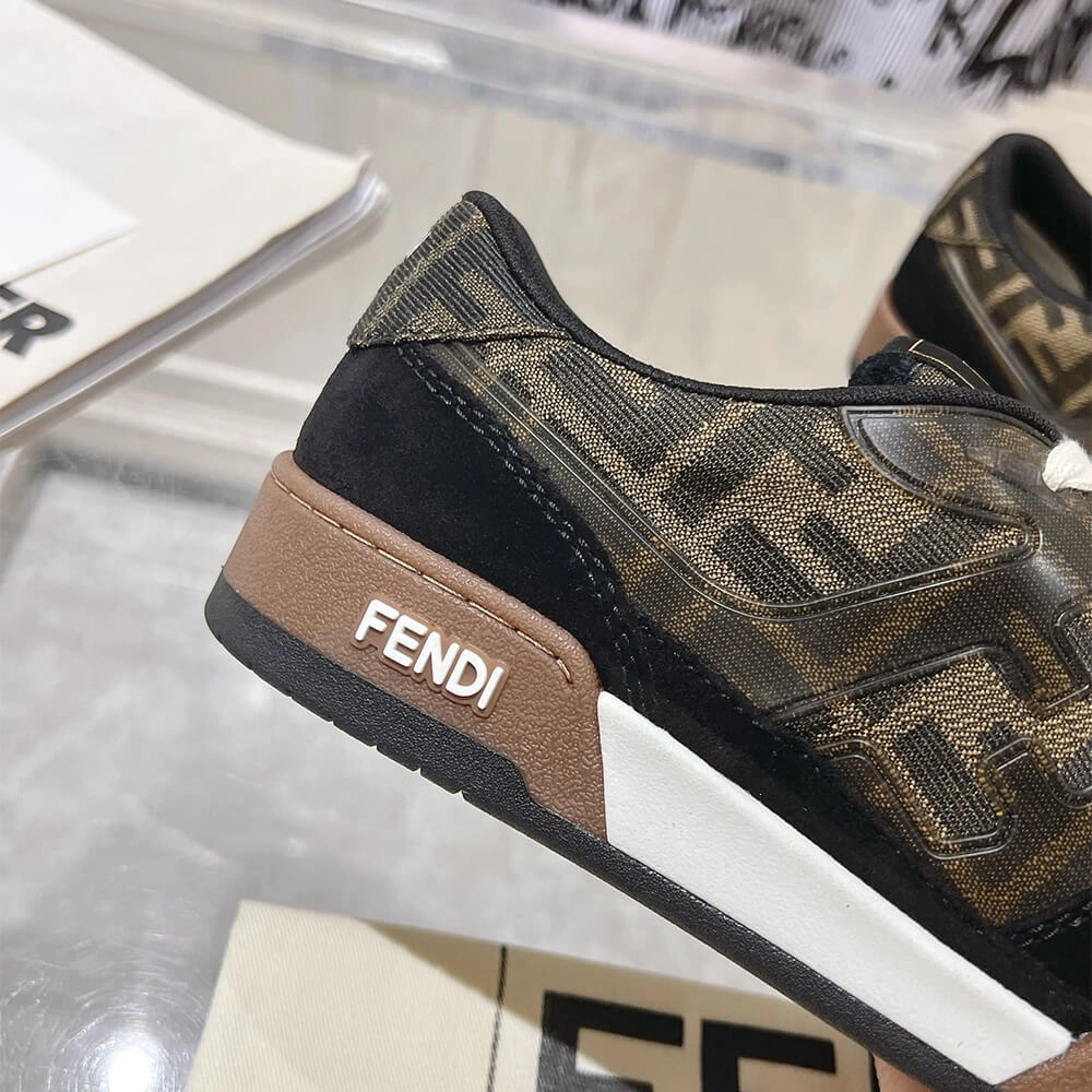 Supportive Fendi Match Sneakers 3432