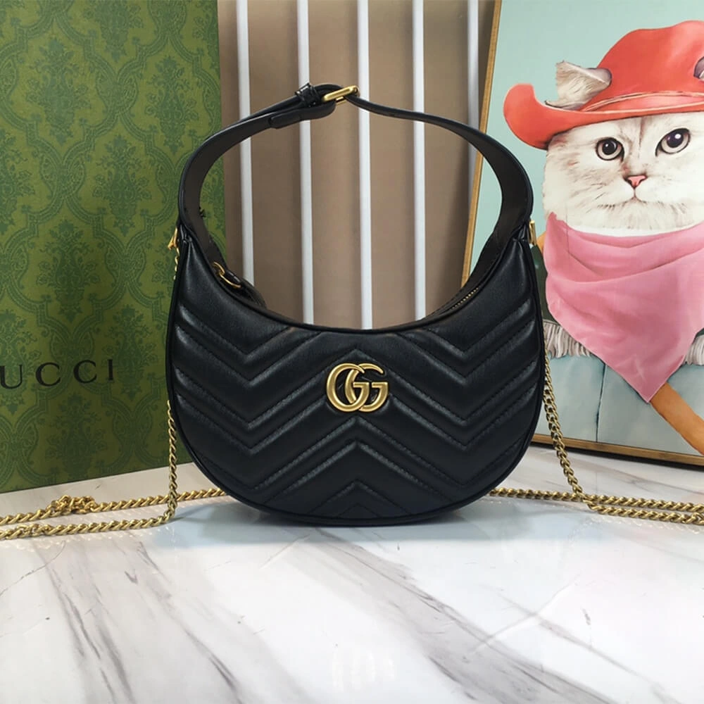 Refined GG Marmont Mini Shoulder Bag 1078