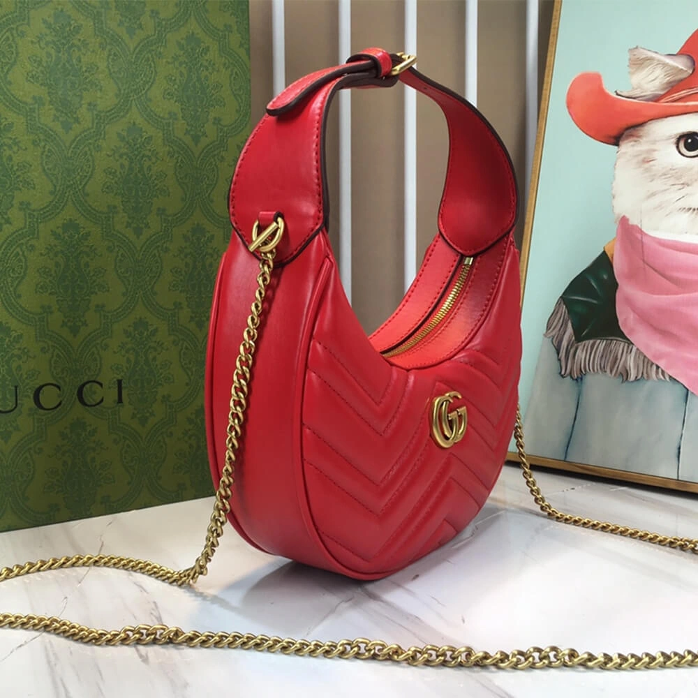 GG Marmont Mini Shoulder Bag ZipUp 1069