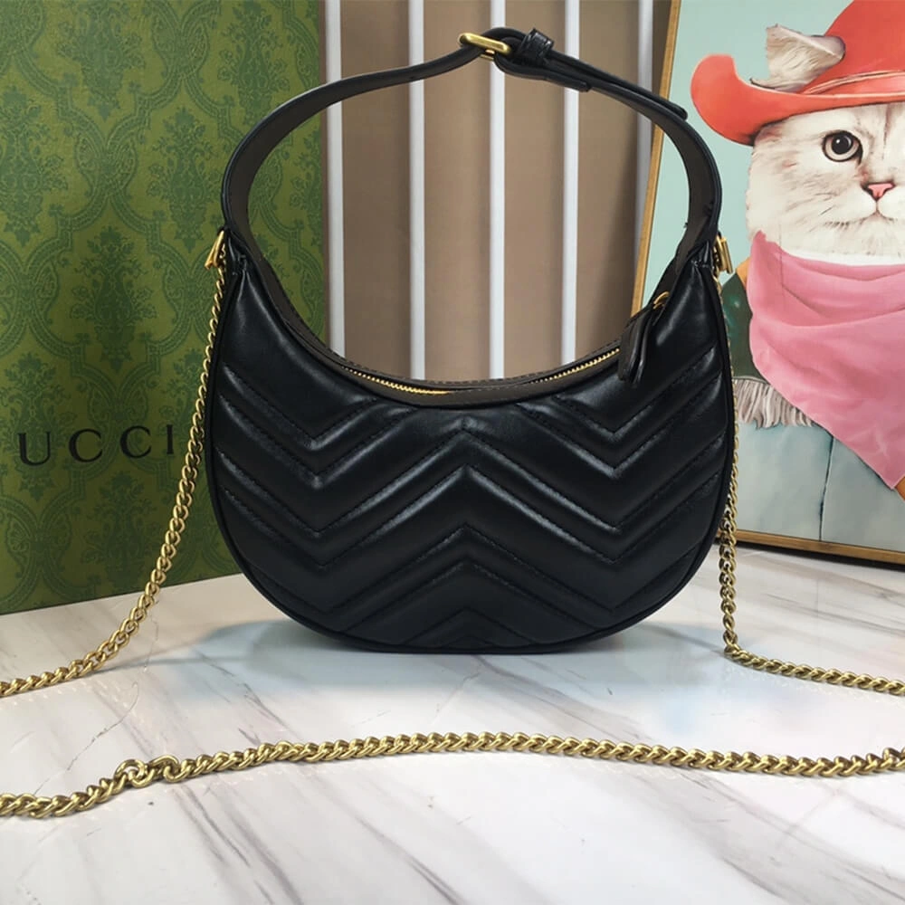 Refined GG Marmont Mini Shoulder Bag 1078