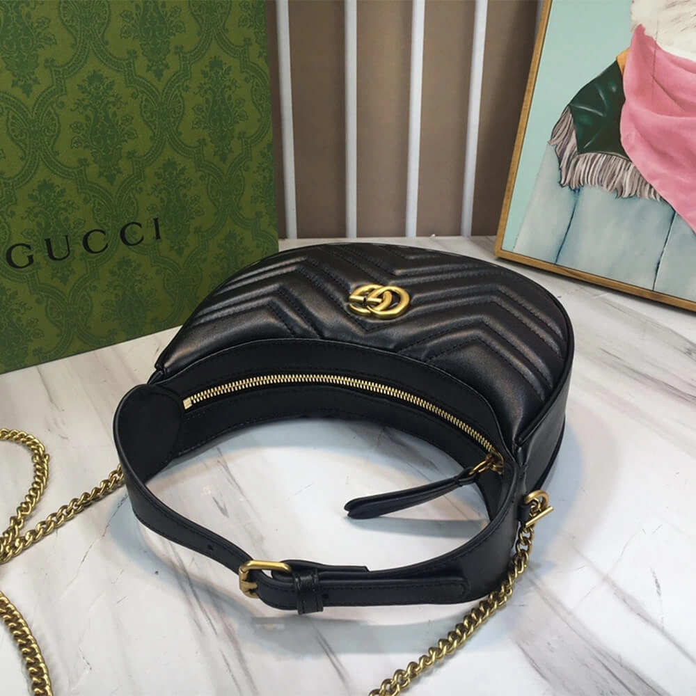 Refined GG Marmont Mini Shoulder Bag 1078