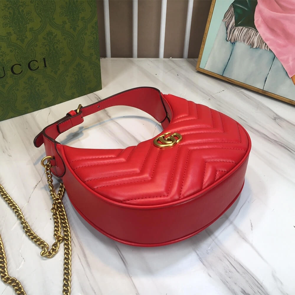 GG Marmont Mini Shoulder Bag ZipUp 1069
