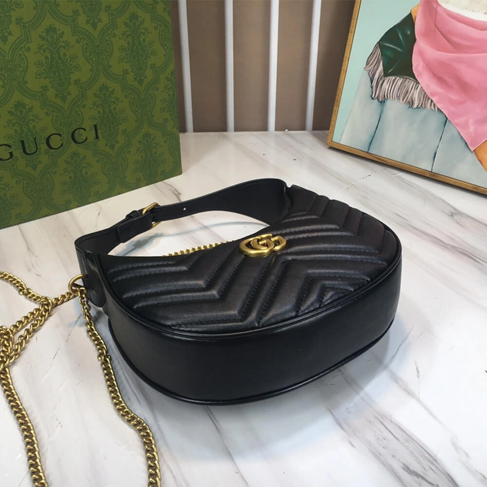 Refined GG Marmont Mini Shoulder Bag 1078