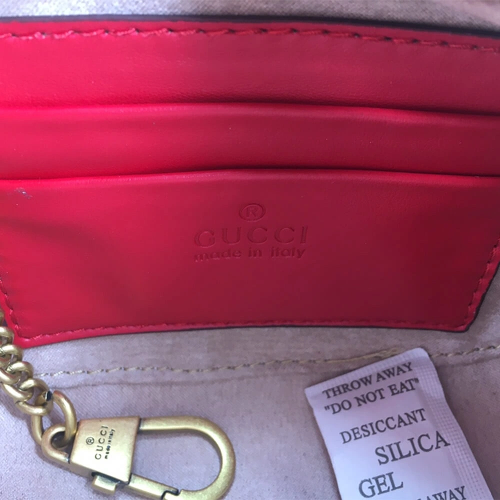 GG Marmont Mini Shoulder Bag ZipUp 1069