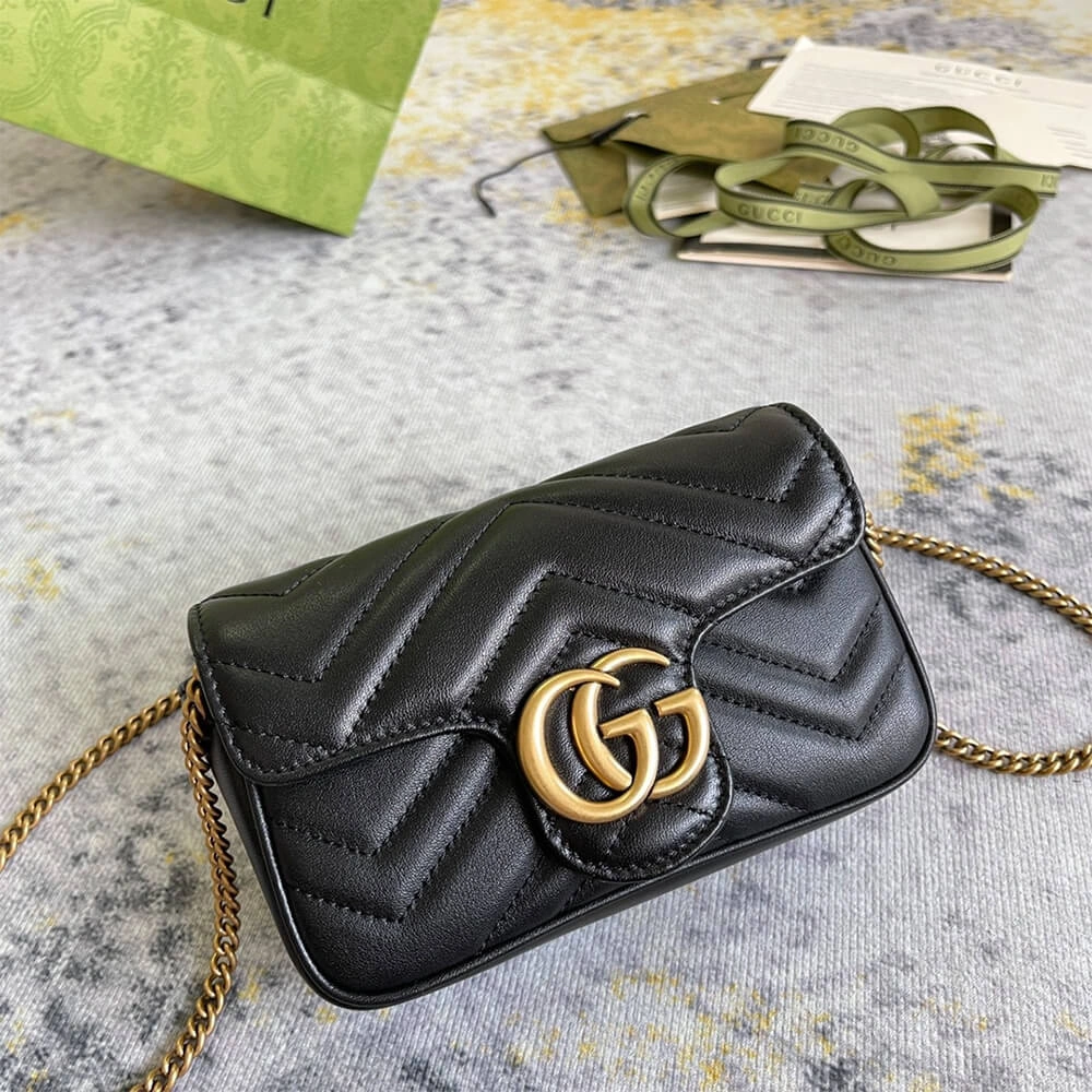 GG Marmont matelasse leather super mini bag Comfortable 1244