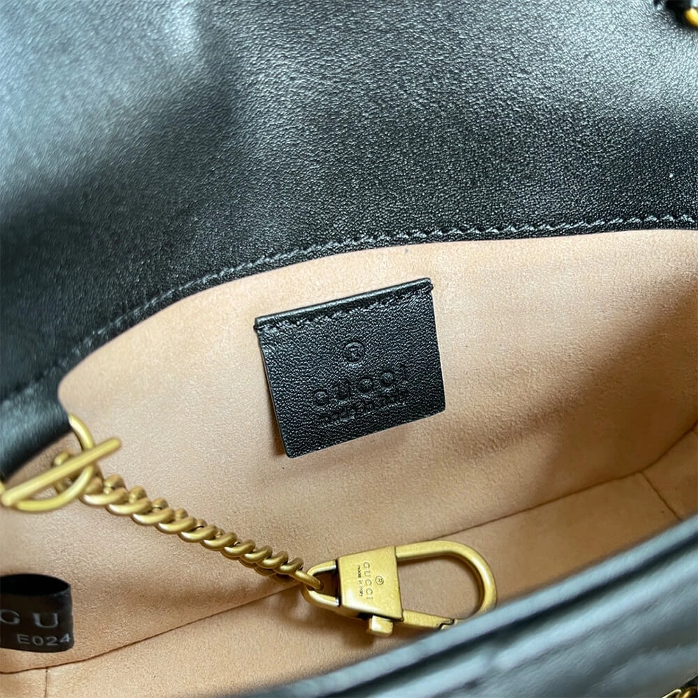 GG Marmont matelasse leather super mini bag Comfortable 1244