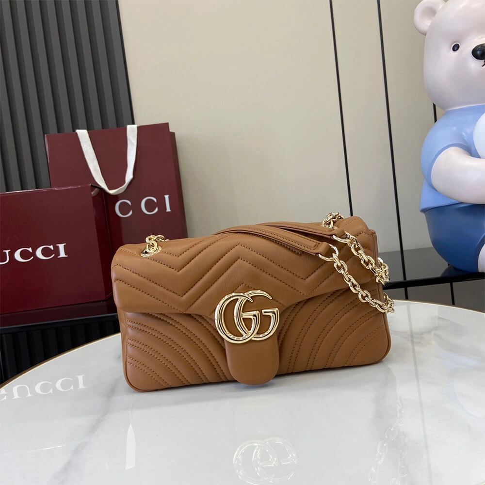 Durable GG Marmont medium shoulder bag 1022