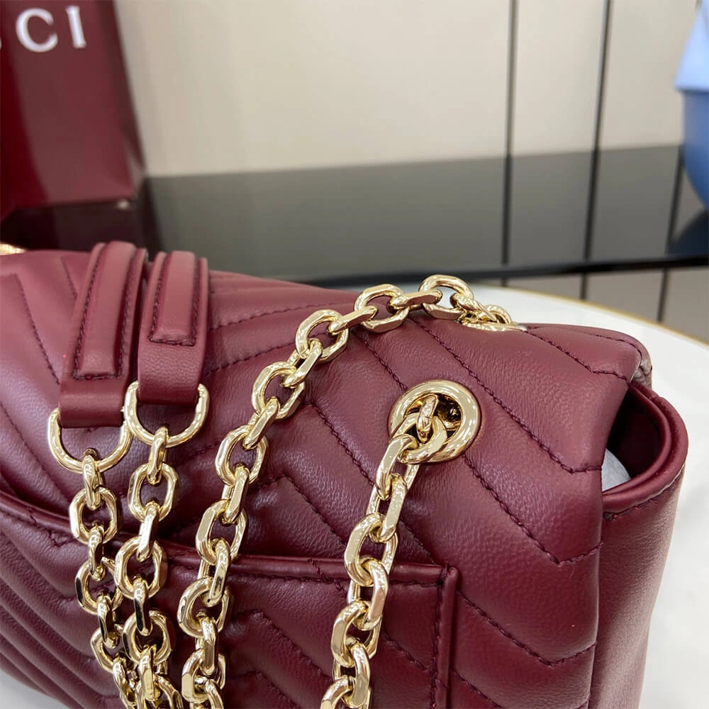 Attractive GG Marmont medium shoulder bag 1037