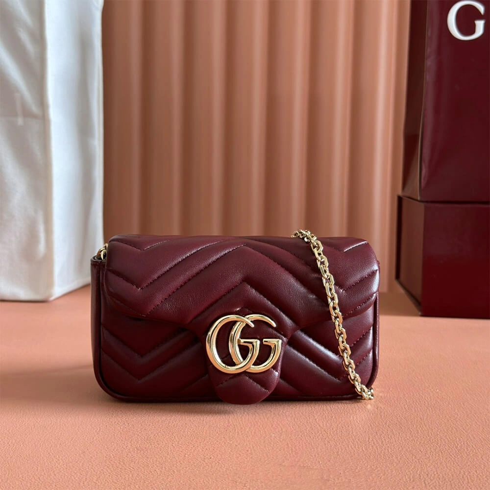 Compact GG Marmont mini shoulder bag 1047