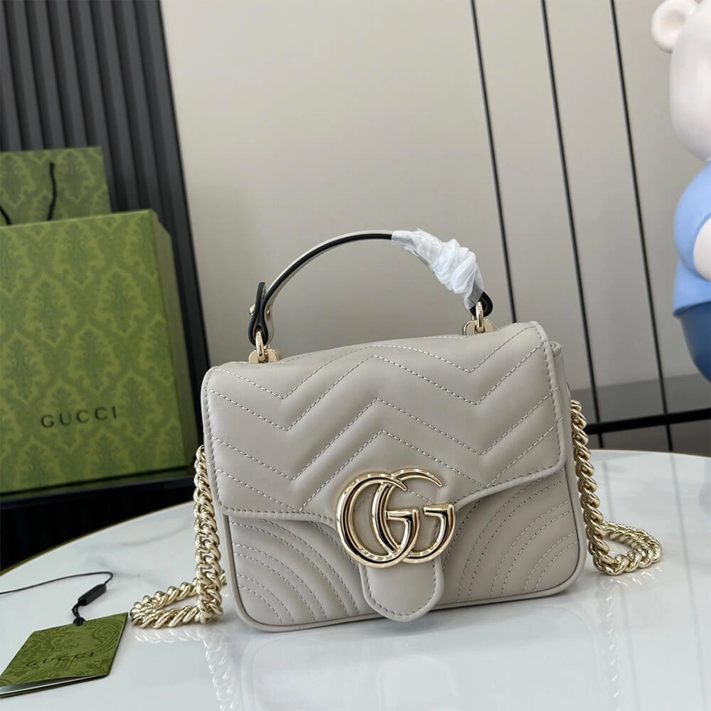 AllSeason GG Marmont mini top handle bag 1030
