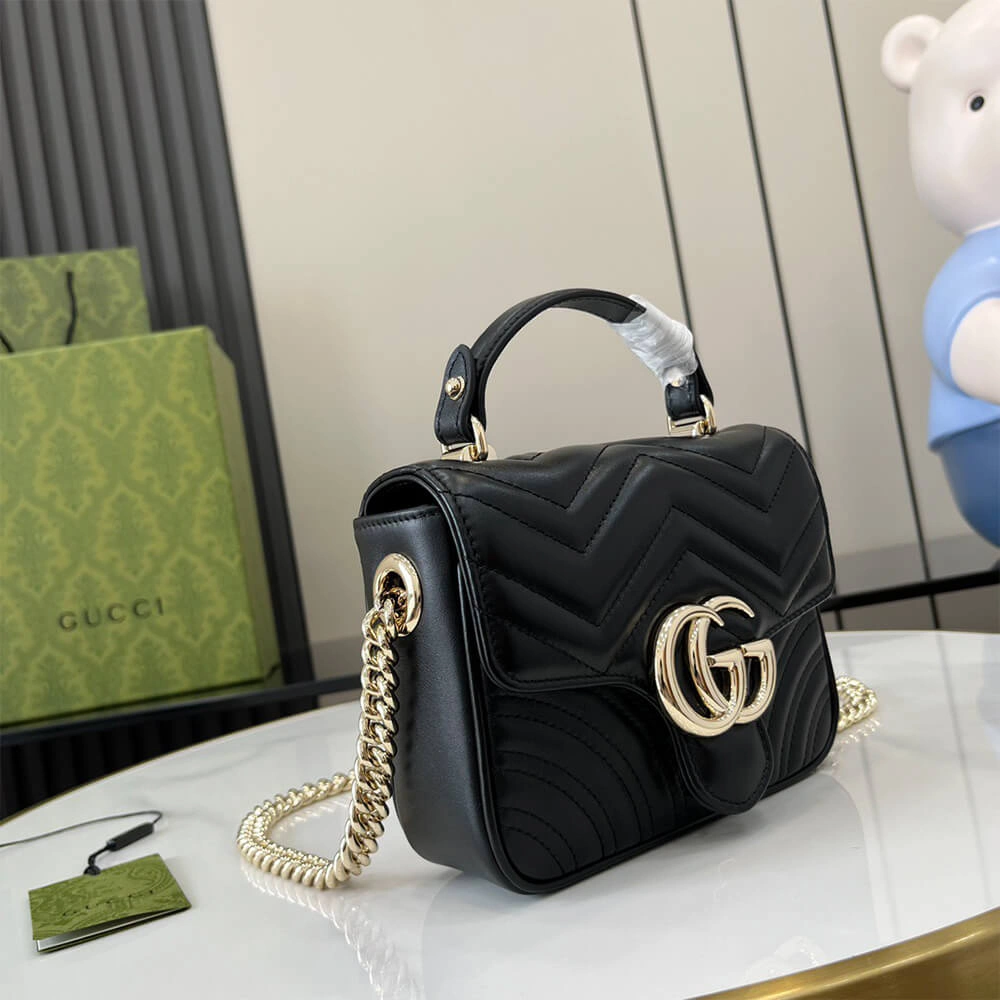 GG Marmont mini top handle bag GoAnywhere 966