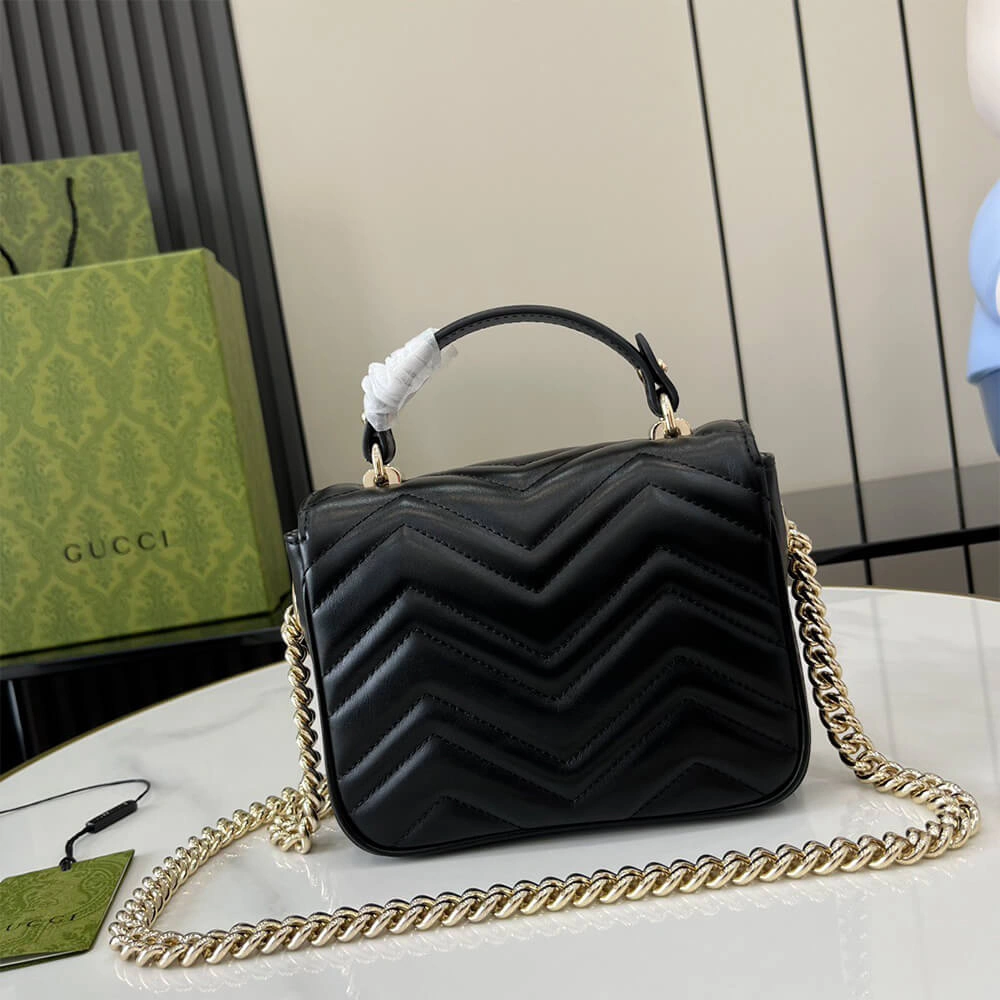 GG Marmont mini top handle bag GoAnywhere 966