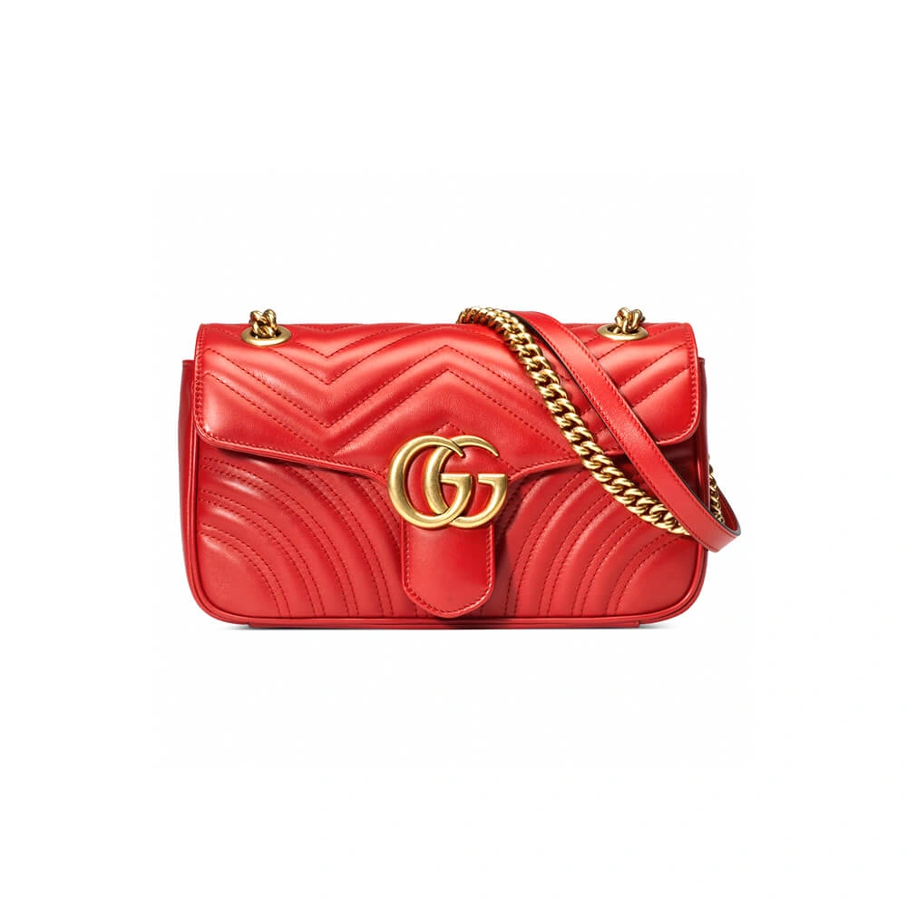 Cozy GG Marmont small matelasse shoulder bag 1158
