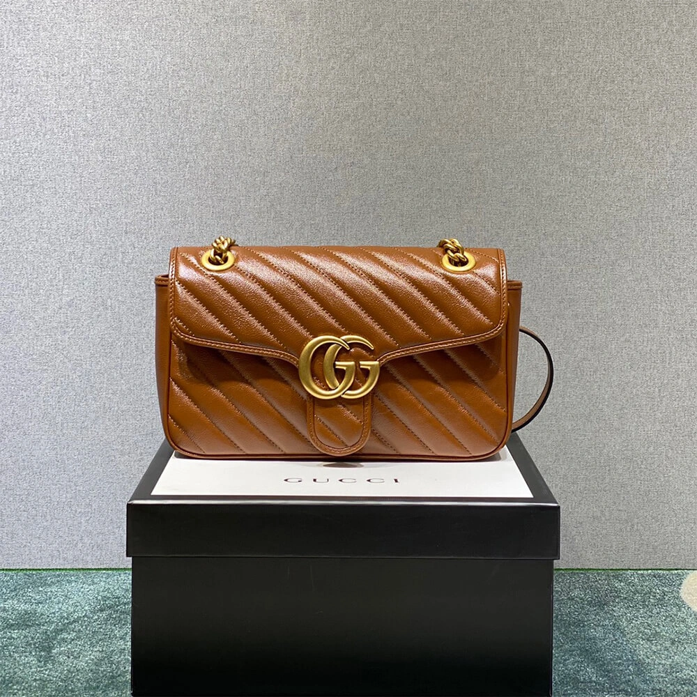 GG Marmont small matelasse shoulder bag Fashionable 1156