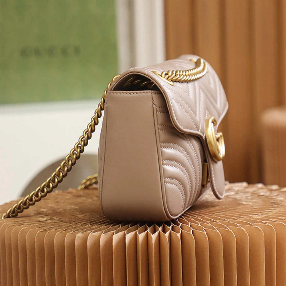 GG Marmont small matelasse shoulder bag StreetReady 1128