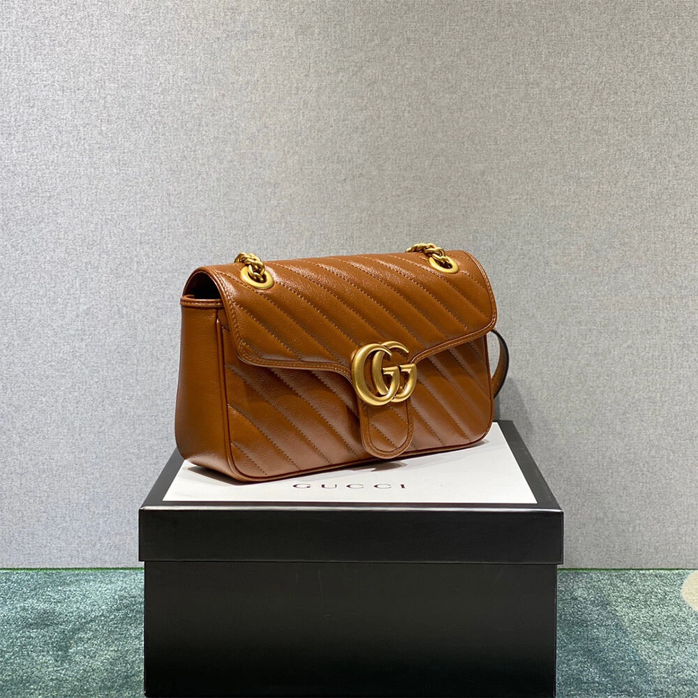 GG Marmont small matelasse shoulder bag Fashionable 1156