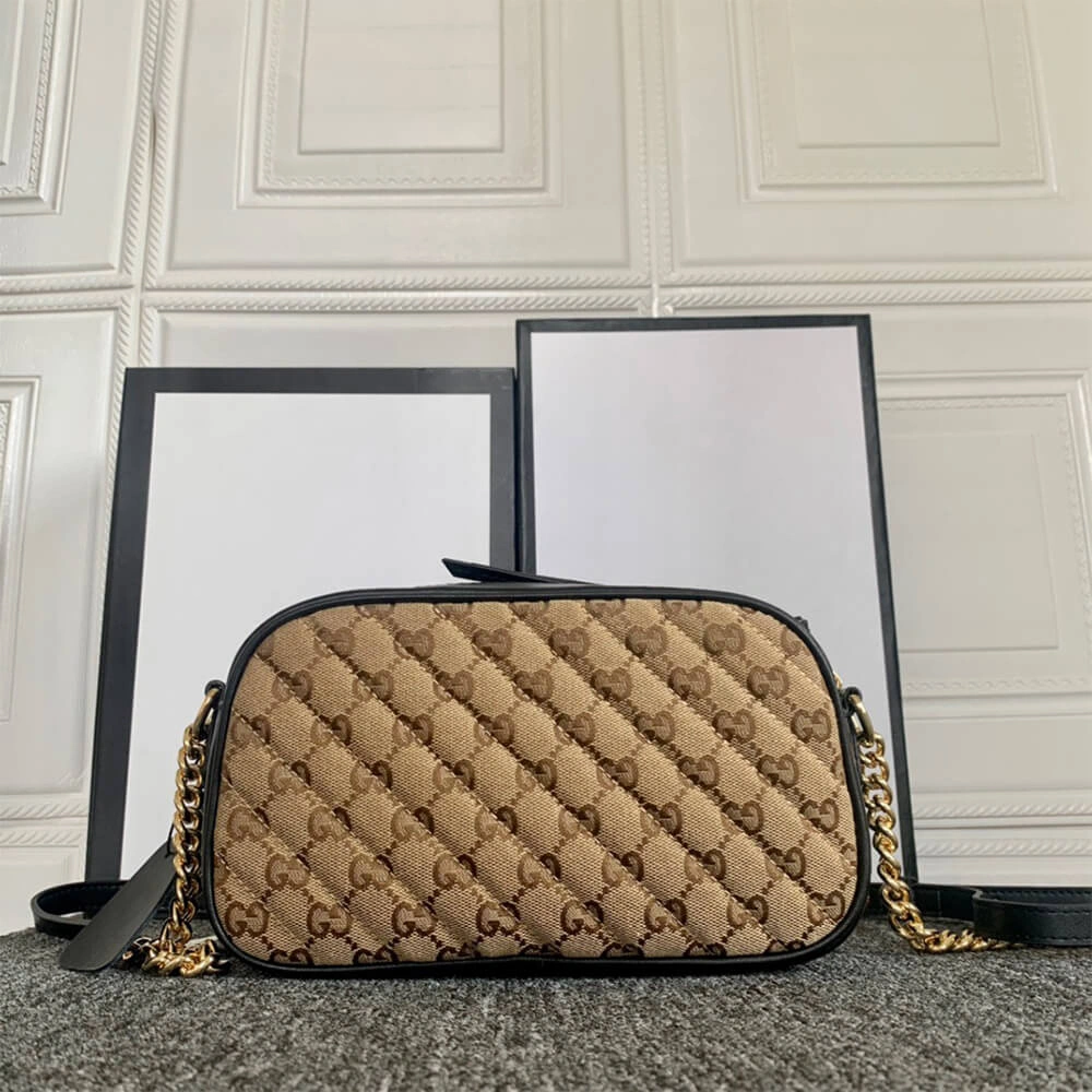 GG Marmont small matelasse shoulder bag Durable 1136