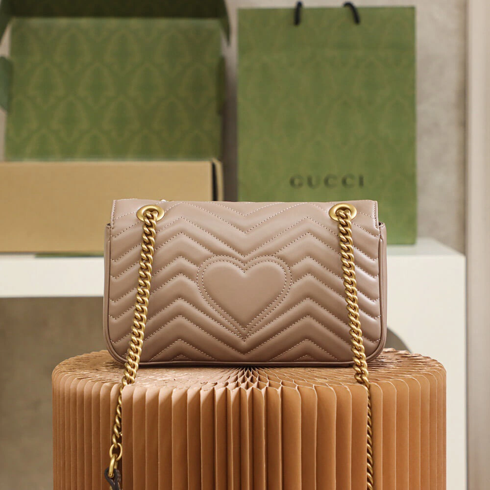 GG Marmont small matelasse shoulder bag StreetReady 1128