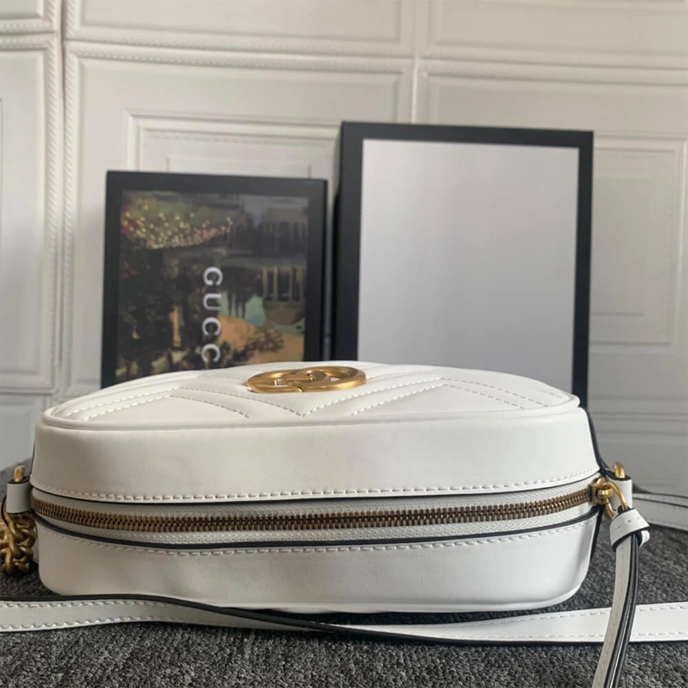GoodFit GG Marmont small matelasse shoulder bag 1166