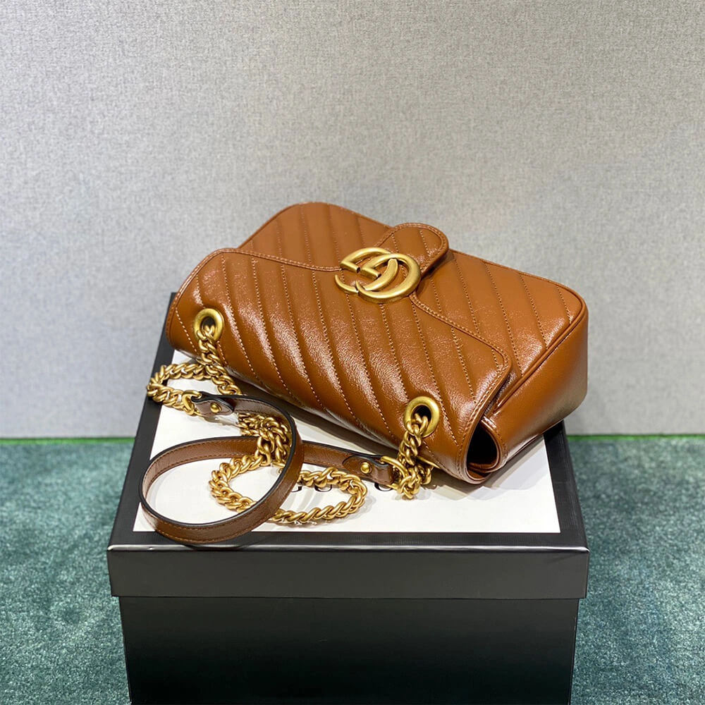 GG Marmont small matelasse shoulder bag Fashionable 1156