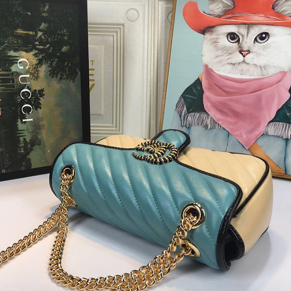 Durable GG Marmont small matelasse shoulder bag 1139