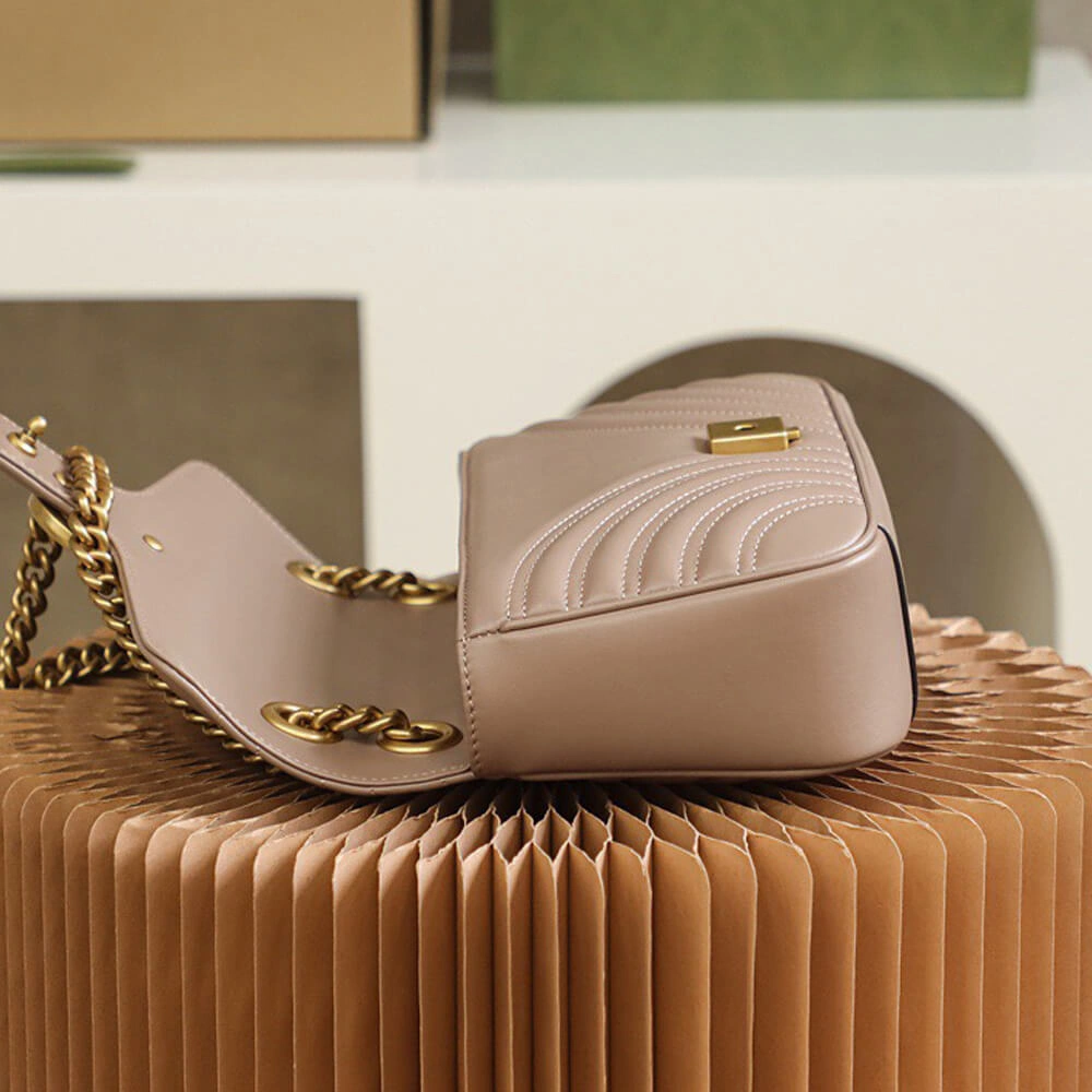 GG Marmont small matelasse shoulder bag StreetReady 1128