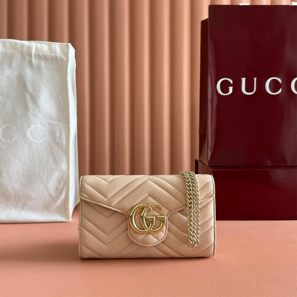 Original GG Marmont wallet on chain 1005