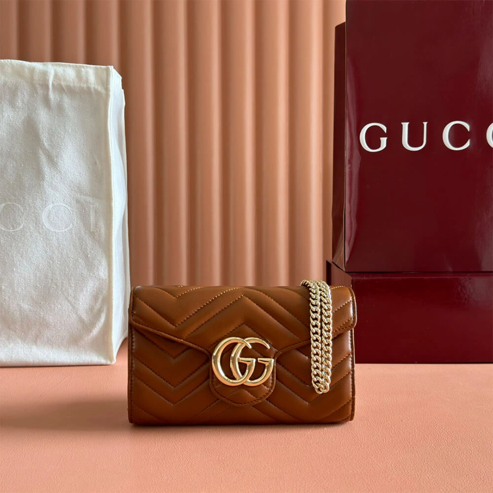 GG Marmont wallet on chain FreshLook 1015