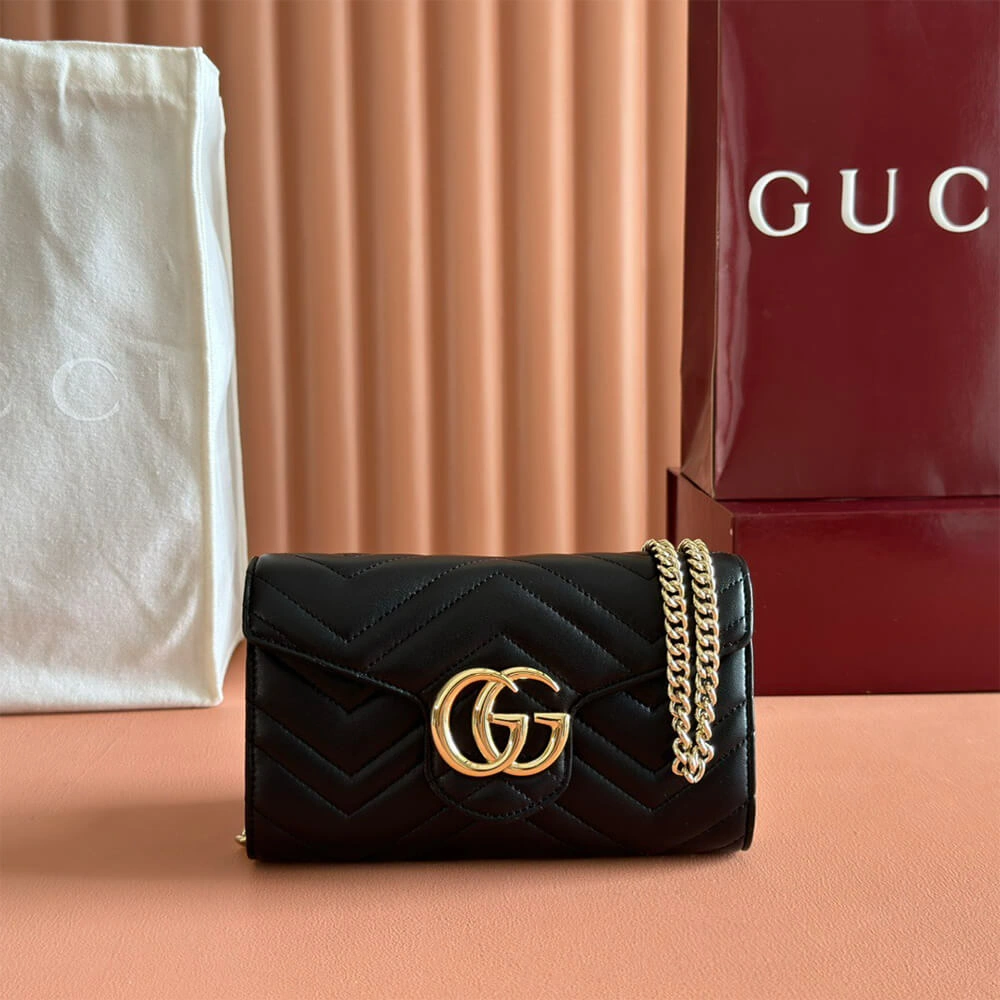 GG Marmont wallet on chain Lightweight 1056