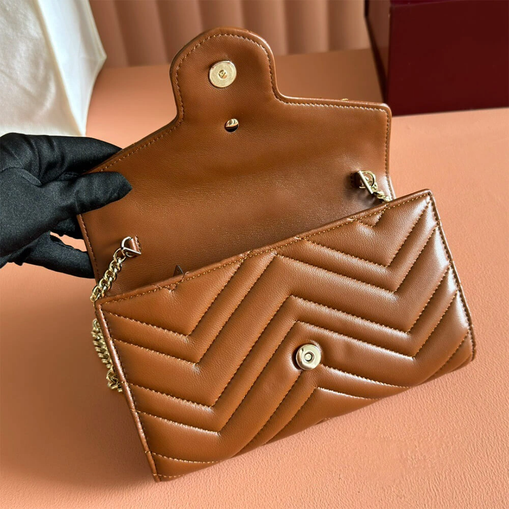 GG Marmont wallet on chain FreshLook 1015