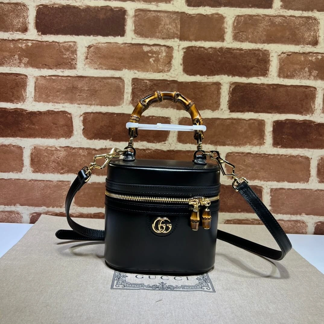 Trendsetting GG Mini bamboo shoulder bag 1074
