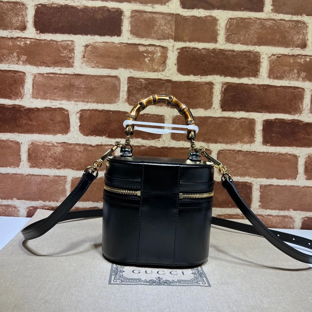 Trendsetting GG Mini bamboo shoulder bag 1074