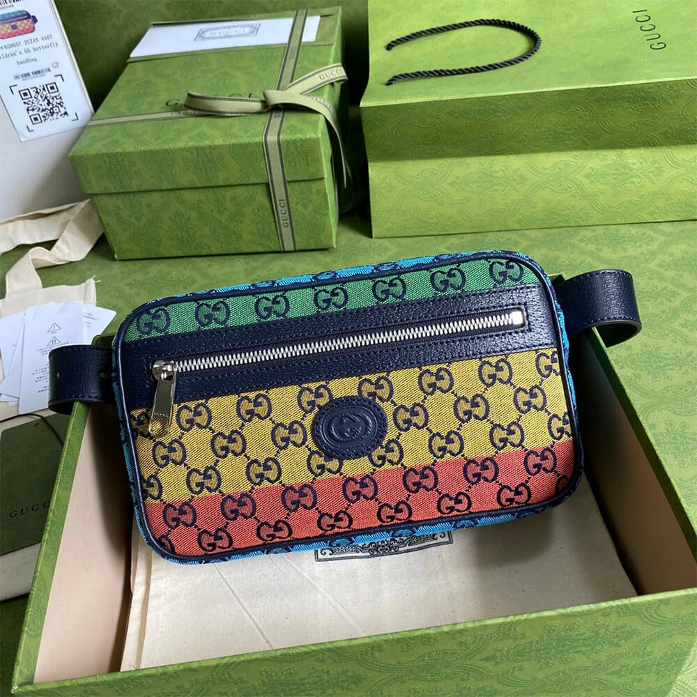 GG Multicolour belt bag Unique 1167