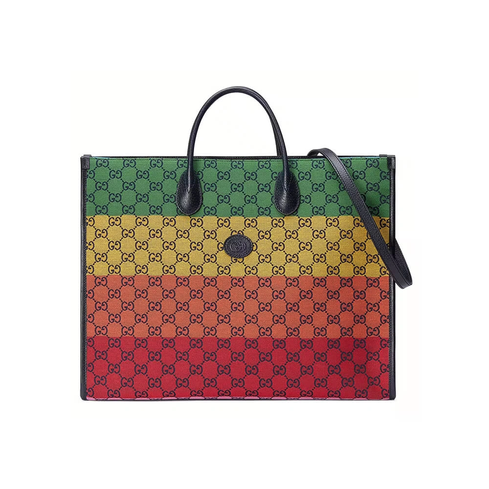 Neat GG Multicolour large tote bag 1130