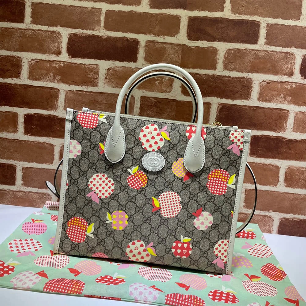 GG Multicolour small tote bag SmoothTexture 1113