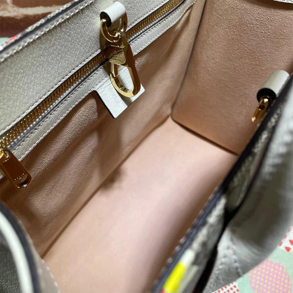 GG Multicolour small tote bag SmoothTexture 1113